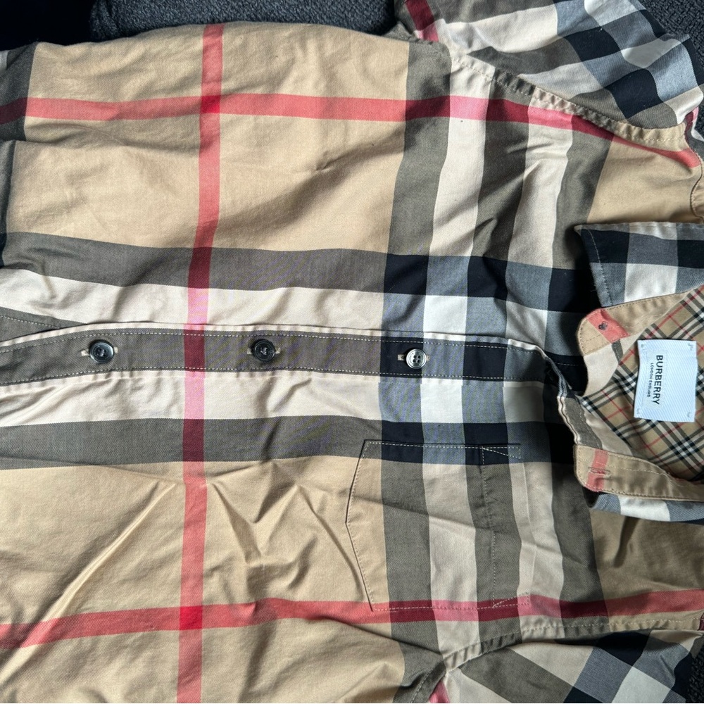 Burberry Checkered Shirt